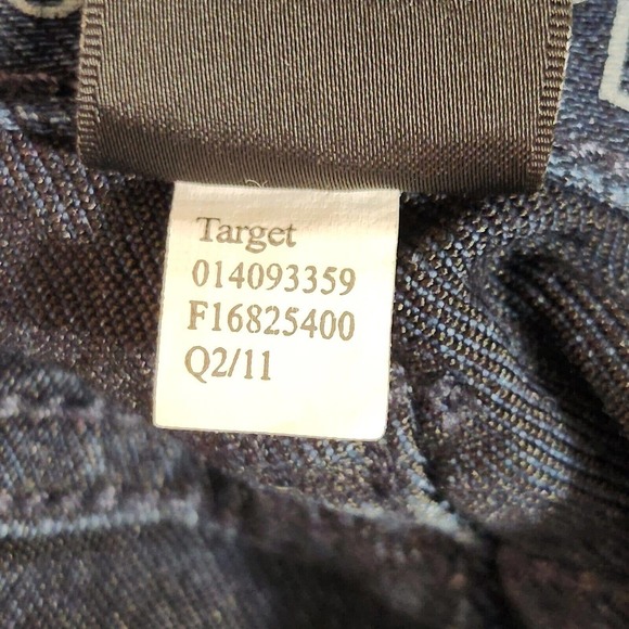 Mossimo Womens Jeans Size 4 Dark Wash Skinny Denim Blue Stretch - Picture 7 of 8